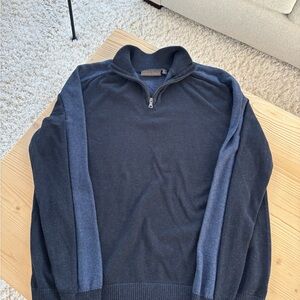 Men's Size Large Half-Zip Sweater